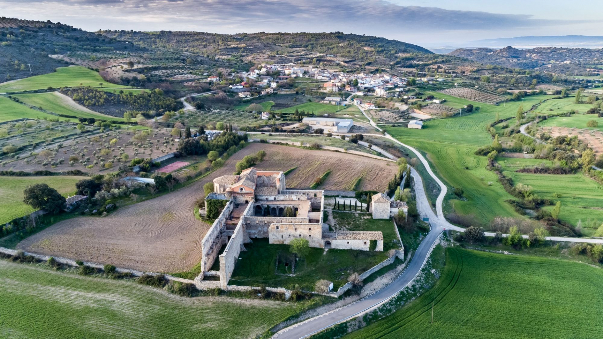 Monasterio de Monsalud, en Córcoles//Imagen: Cultura Castilla-La Mancha