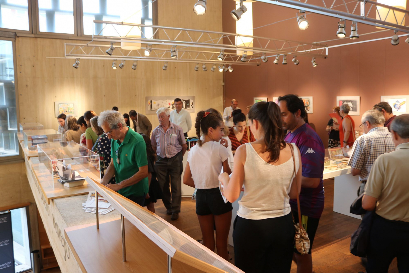 Ruta de exposiciones.