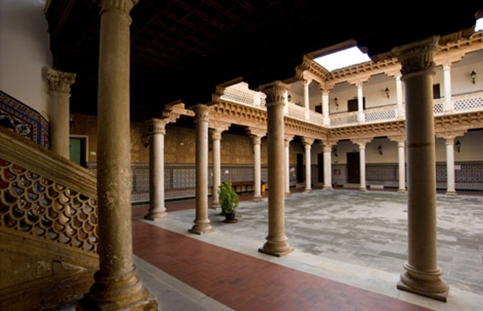 Patio del antiguo convento de la Piedad de Guadalajara//Procedencia de la imagen: Ayuntamiento de Guadalajara.