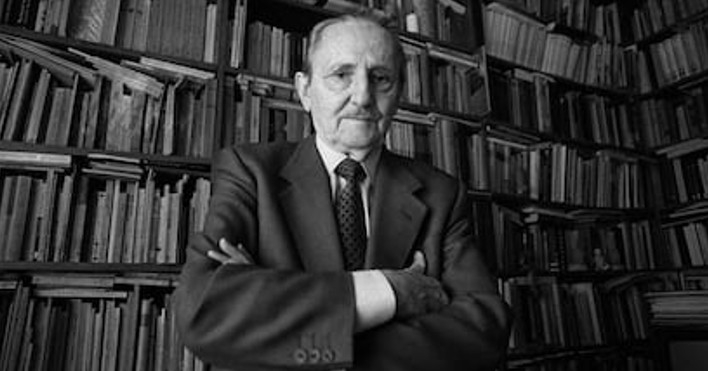 Antonio Buero Vallejo, en 1996. Foto: Ricardo Gutiérrez. El País, 06-09-2016.