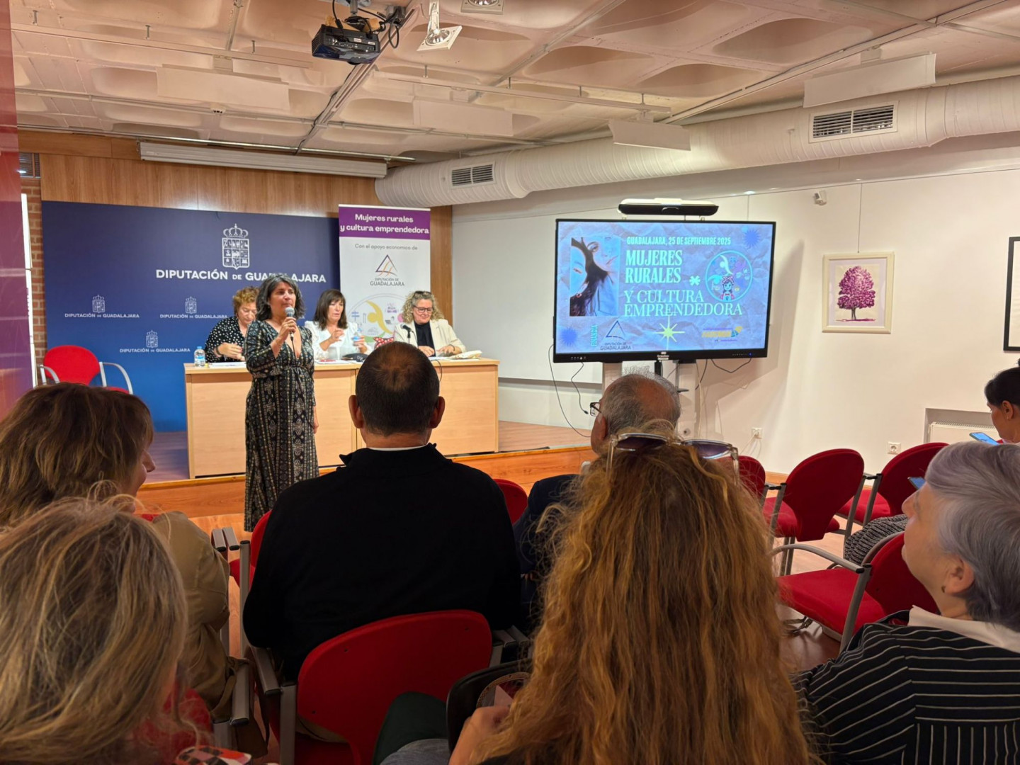 Un momento de la jornada anual de Fademur//Imagen: Gloria Magro.