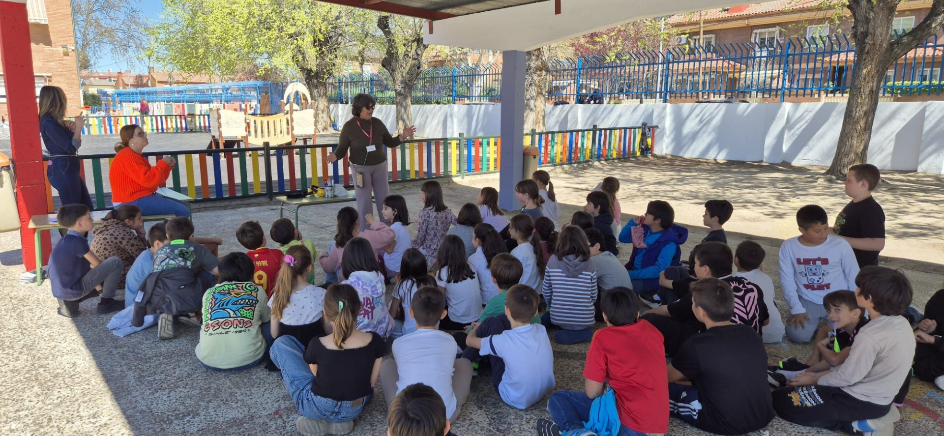 Taller de concienciación desarrollado en Alcalá de Henares//Imagen: Asiciación Incluxiva.