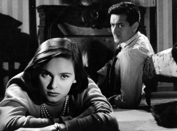 Lucia Bosé y Alberto Closas, en “Muerte de un ciclista”. Procedencia fotograma: RTVE.es