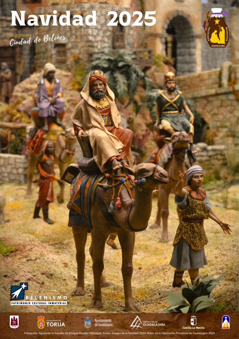 Cartel que ilustra la campaña de Navidad 2025 de la Asociación.