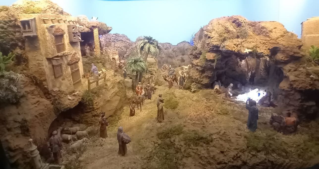 El belén de San Nicolás es el más antiguo registrado en la ciudad//Imagen: Samuel Segura.