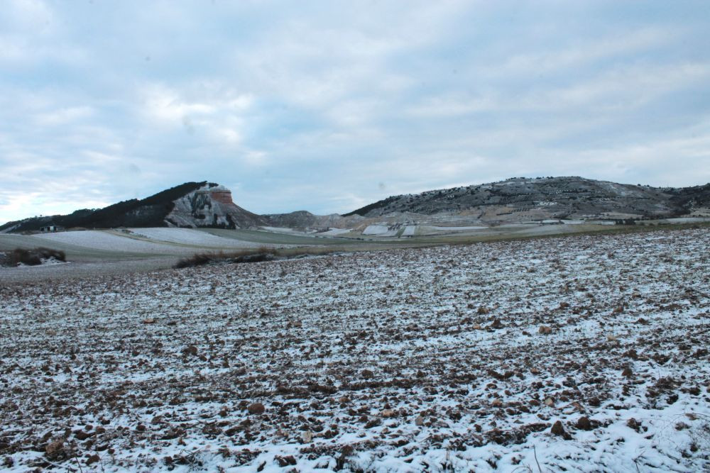 La Pe&ntilde;a Hueva desde Taracena//Imagen: Marta Perruca.