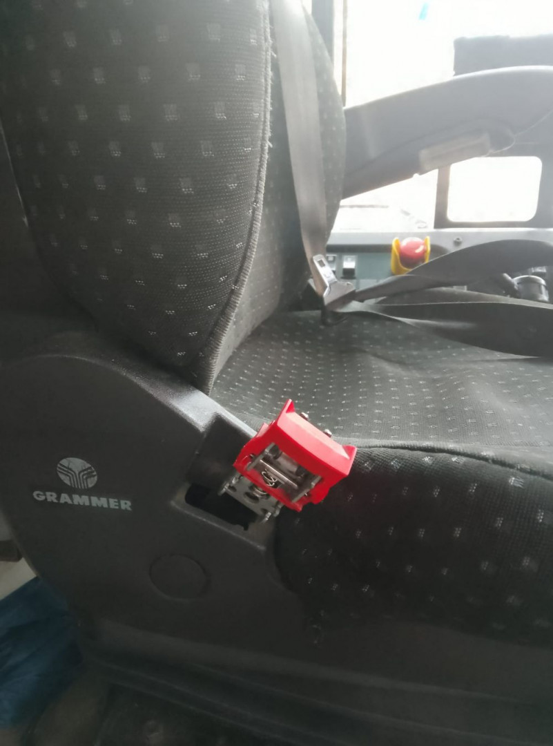 Estado de un cintur&oacute;n de 'seguridad'.