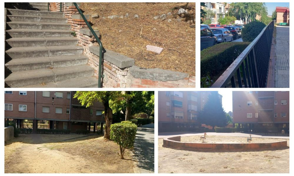 El estado dea abandono del barrio es m&aacute;s que evidente//Im&aacute;genes: El Decano de Guadalajara.