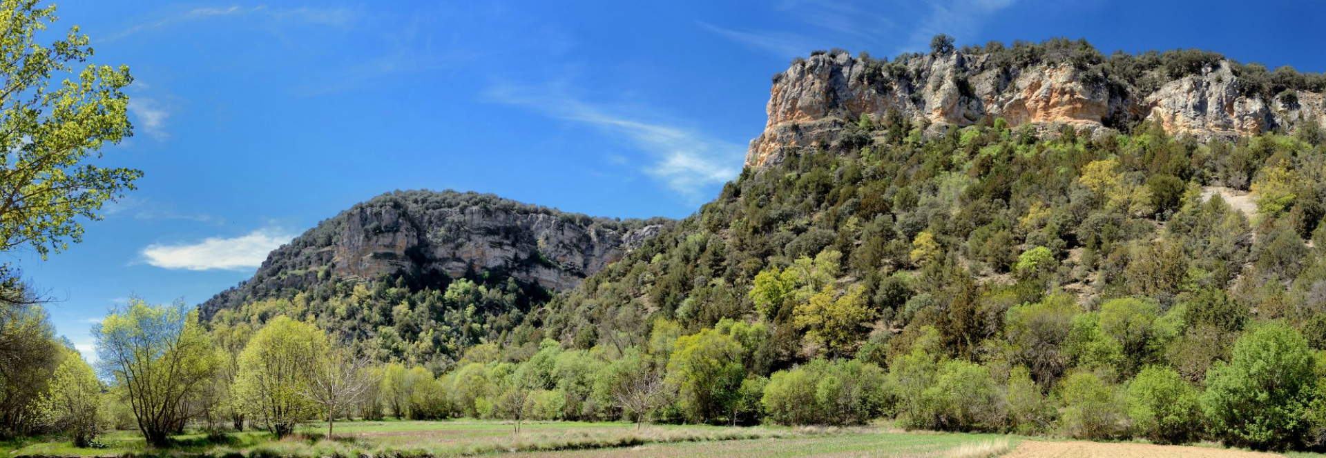 Valle del Mesa. Imagen: Geoparque Molina-Alto Tajo. Andoni Jurado