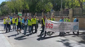 Manifestación Buses Jueves 22