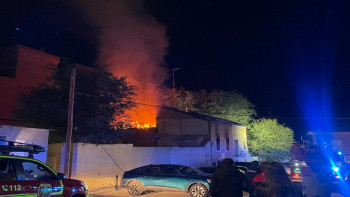Incendio en Guadalajara