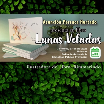 La Biblioteca Provincial de Guadalajara acoge este viernes la presentación de "Lunas Veladas": poemario ilustrado sobre cáncer de mama de Asun Perruca y Ritamarindo
