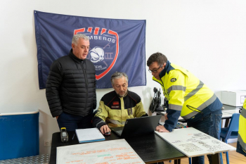 Puesto de mando bomberos en Humanes.jpg