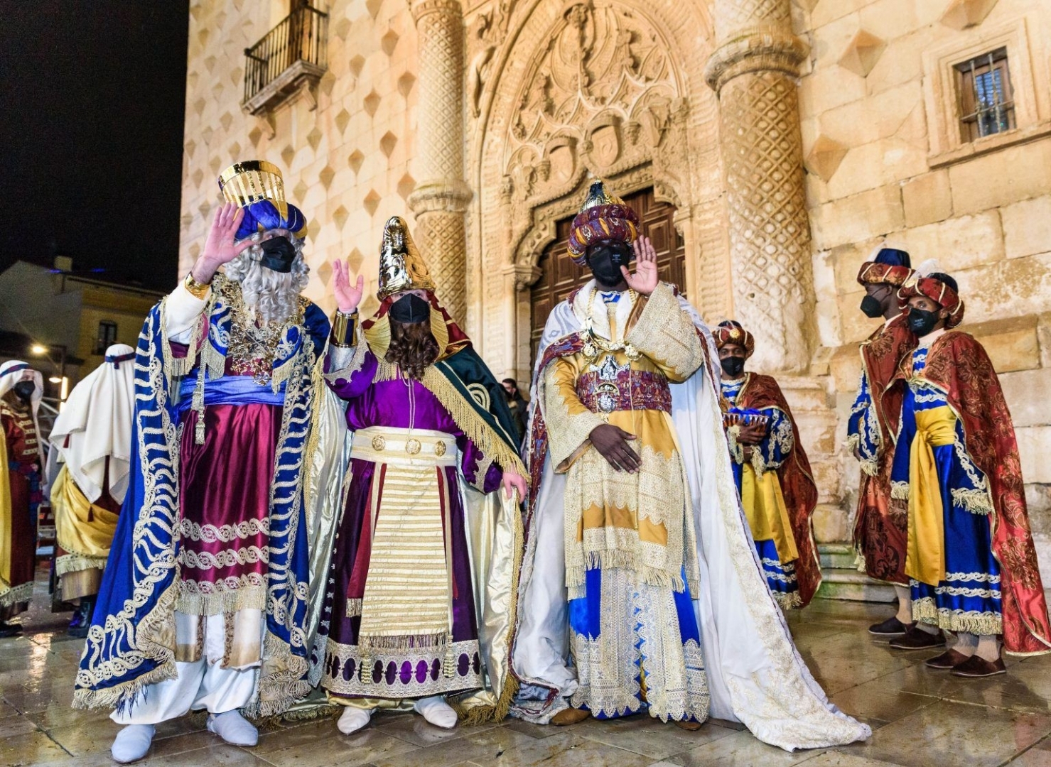 Llegada de Sus Majestades los Reyes Magos a Guadalajara en 2022