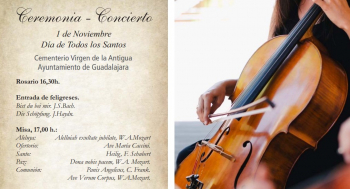 Misa-concierto en el Cementerio de la capital con motivo del Día de Todos los Santos