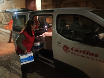 Las delegaciones de Cáritas en Castilla-La Mancha recaudan más de medio millón de euros para los afectados por la DANA