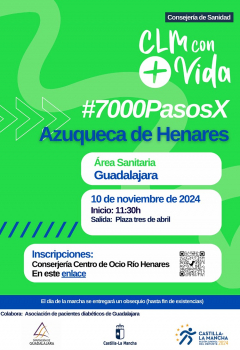 Azuqueca celebra este domingo la Marcha 7000PasosX