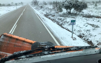 Las carreteras del Estado en Castilla-La Mancha afrontarán el invierno con 180 quitanieves y más de 700 operarios