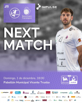 El IMPULSE BM Guadalajara afronta un nuevo desafío en Torrelavega