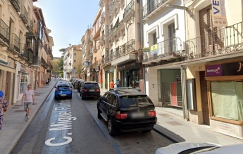 Comienza en la calle Miguel Fluiters la primera de las obras previstas en el Plan del Casco Histórico como Zona de Bajas Emisiones