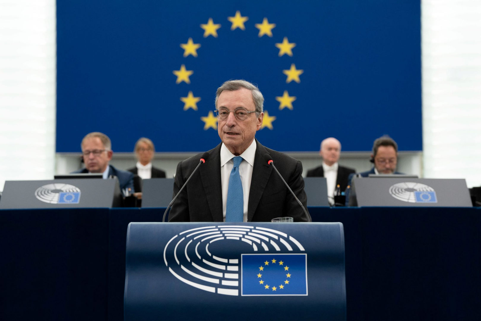 Mario Draghi//Imagen: Parlamento Europeo. 