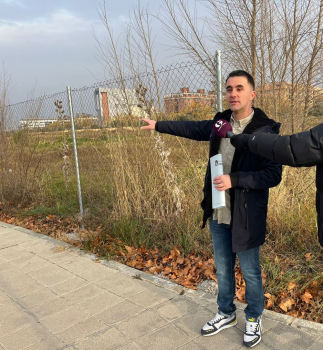  El PSOE exige a Guarinos que no retrase más el proyecto deportivo en Aguas Vivas que Alberto Rojo inició con el consenso del vecindario