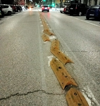 LOS VECINOS DENUNCIAN. Un peligro de mediana