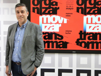 Javier Ortega anuncia su candidatura a la Secretaría General de CCOO CLM