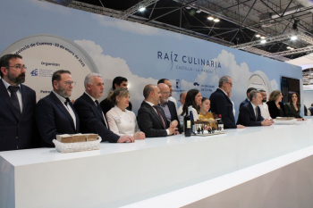 La gastronomía de Guadalajara gana cada vez más protagonismo en el stand de Castilla-La Mancha de Fitur
