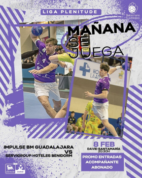 El IMPULSE Balonmano Guadalajara y el David Santamaría regresan a la Liga ASOBAL