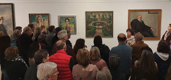 Más de medio centenar de personas participa en el Aikencuentro a la exposición de Ortiz Echagüe en el Sobrino