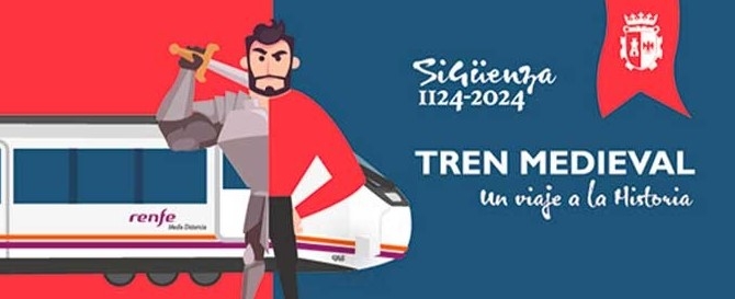 Renfe y el Ayuntamiento de Sigüenza ponen en marcha un año más el Tren Medieval