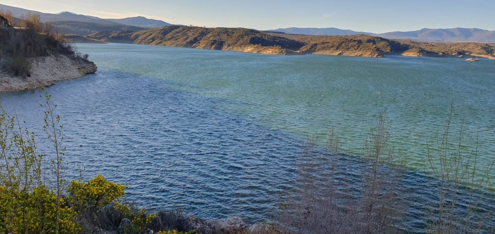 Situación actual del embalse de Alcorlo.
