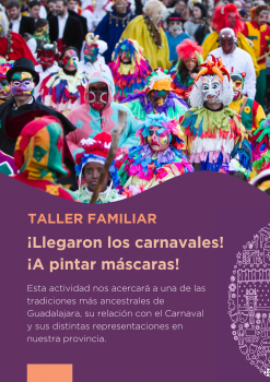 Abierta la inscripción para los talleres ‘¡A pintar máscaras!’, de La Cotilla