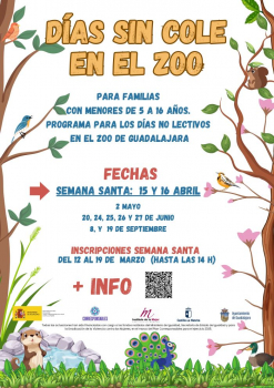 Se abre la inscripción para “Días sin Cole” en la granja y el zoo para Semana Santa