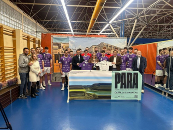 La Junta destina 50.000 euros al Balonmano Impulse Guadalajara para promocionar el turismo de la Comunidad Autónoma