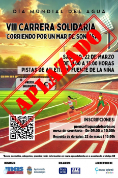 La MAS aplaza la carrera solidaria por las previsiones de lluvia abundante y viento