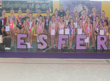 La gimnasia rítmica inundó el San Blas con el XV Trofeo Esfera y la Liga Interpueblos