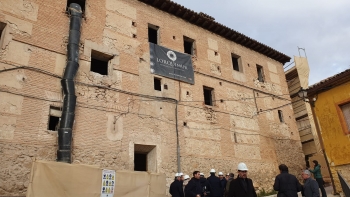 Las obras del edificio anexo al Convento de San Francisco de Pastrana concluirán en mayo