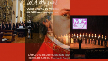 El Coro Ciudad de Molina y el MC Cor de Barcelona, unidos por el Réquiem de Mozart