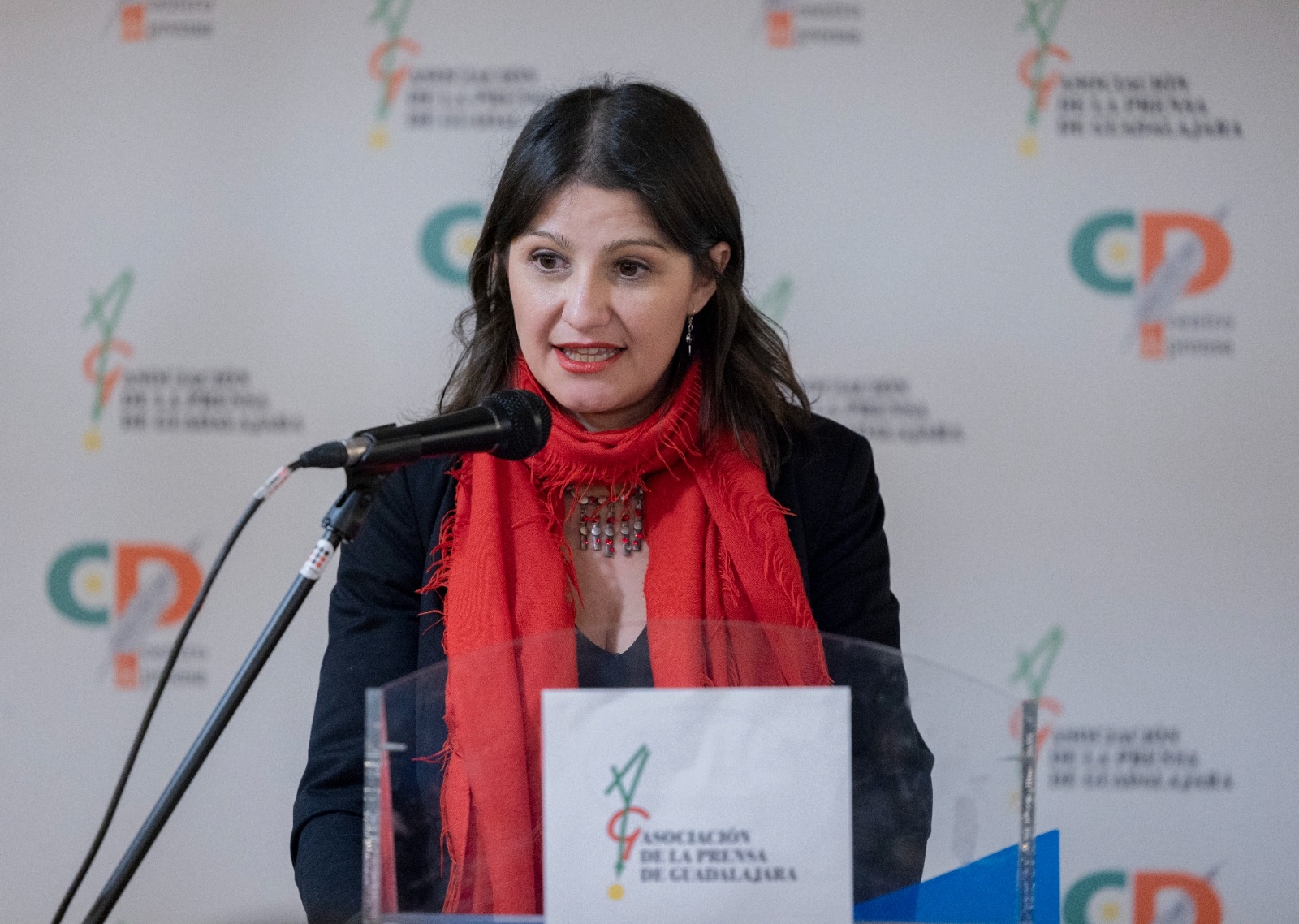 Marta Perruca, Premio Libertad de Expresión de la APG 2022//Imagen: Raquel Triguero