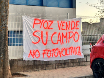 LOS VECINOS DENUNCIAN. Los vecinos de Pioz, en pie de guerra contra una mega planta fotovoltaica