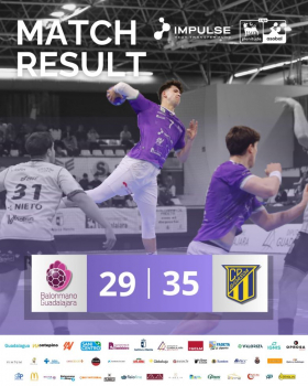 El IMPULSE Balonmano Guadalajara plantó cara a un Bidasoa que terminó tirando de oficio