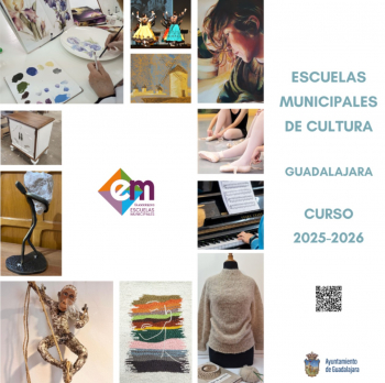 Abierto el plazo para la renovación de matrícula en las Escuela Municipales de Cultura del Ayuntamiento de Guadalajara