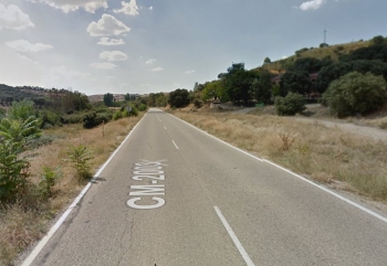 Fallece un motorista de 67 años en un accidente en Fuentenovilla