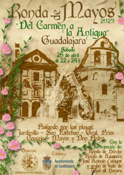La Asociación Gentes de Guadalajara celebra la Ronda de Mayos