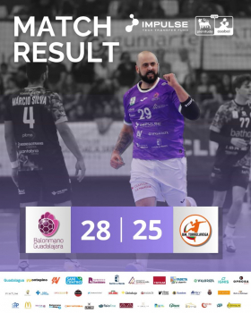 El IMPULSE Balonmano Guadalajara firma un triunfo de oro ante Torrelavega y se aferra a la salvación