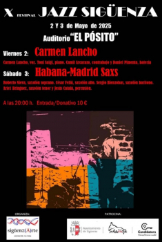 El X Festival de Jazz de Sigüenza llenará de ritmo el puente de mayo