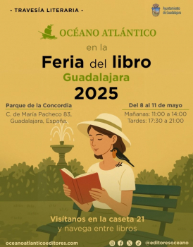 Océano Atlántico Editores participa en la Feria del Libro de Guadalajara