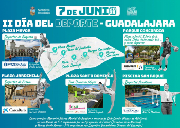 Guadalajara se prepara para celebrar el II Día del Deporte dedicado este año a la figura de la mujer en el deporte
